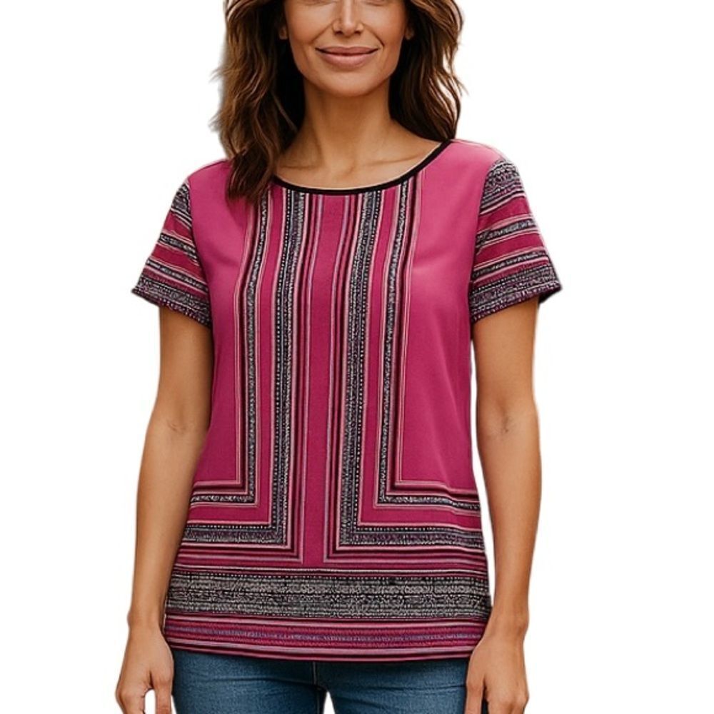 The Limited Women’s Pink Print Top Size XS